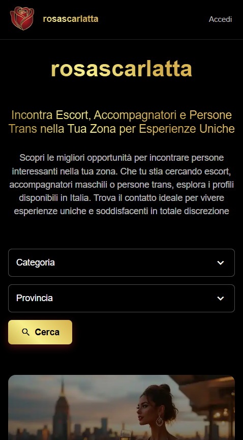 Rosa Scarlatta Mobile
